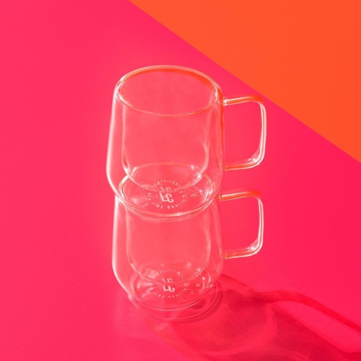 La Cafetière Dobbeltvægget Espressoglas 10 cl 6 Stk