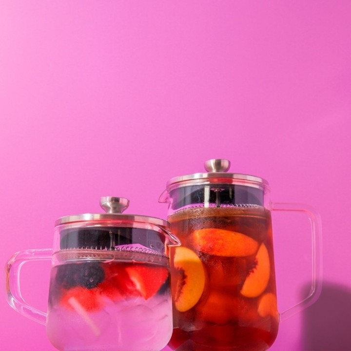 La Cafetière 4 Kop. Tebrygger Stål/Glas