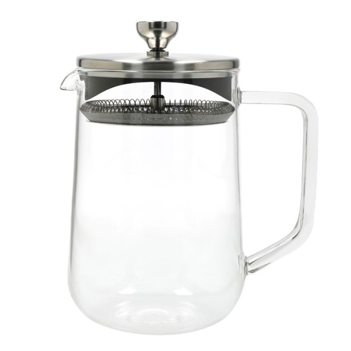 La Cafetière 4 Kop. Tebrygger Stål/Glas