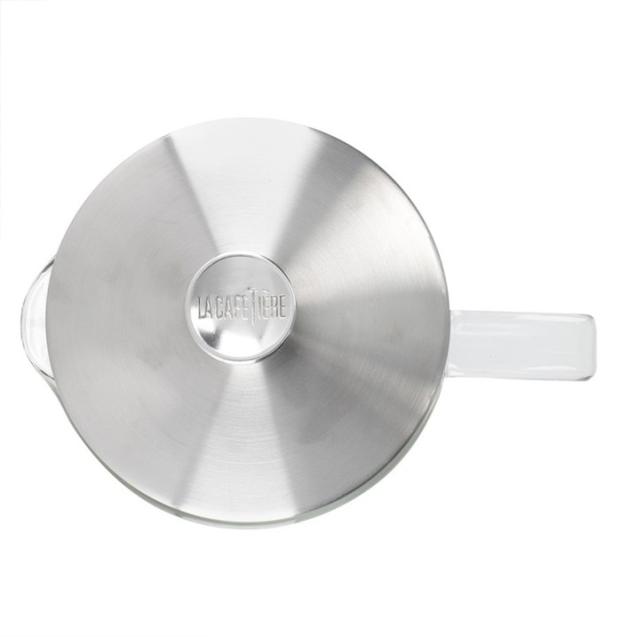 La Cafetière 4 Kop. Tebrygger Stål/Glas