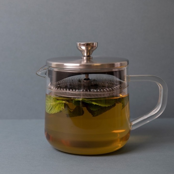 La Cafetière 2 Kop. Tebrygger Stål/Glas