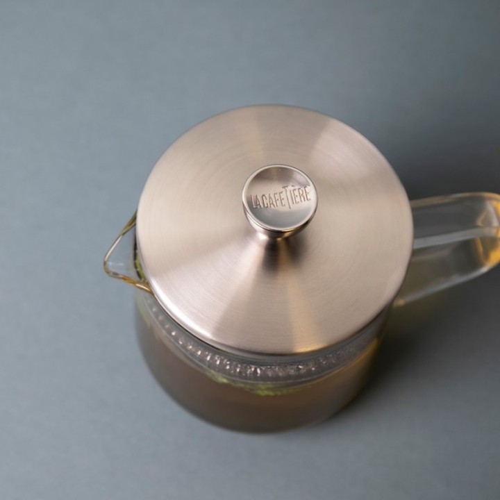 La Cafetière 2 Kop. Tebrygger Stål/Glas