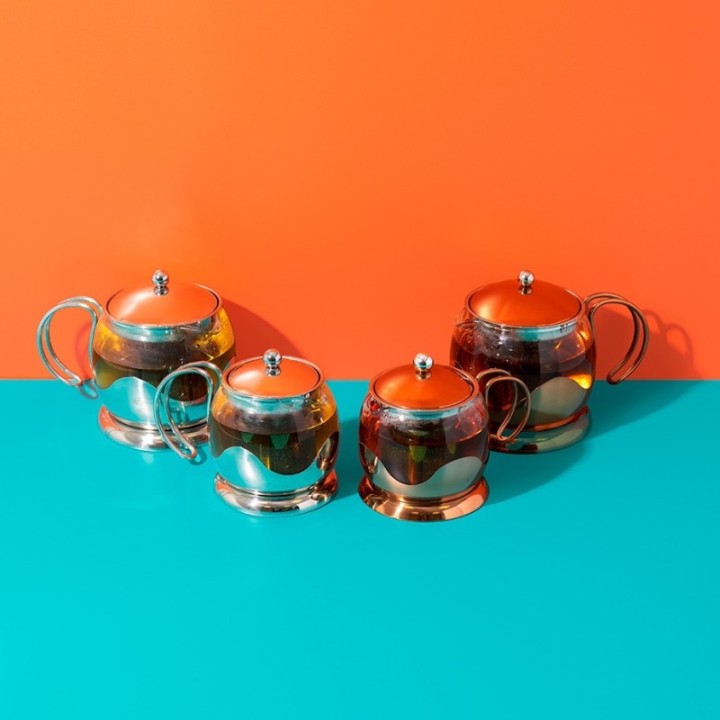 La Cafetière Izmir 4 Kop. Tebrygger Stål