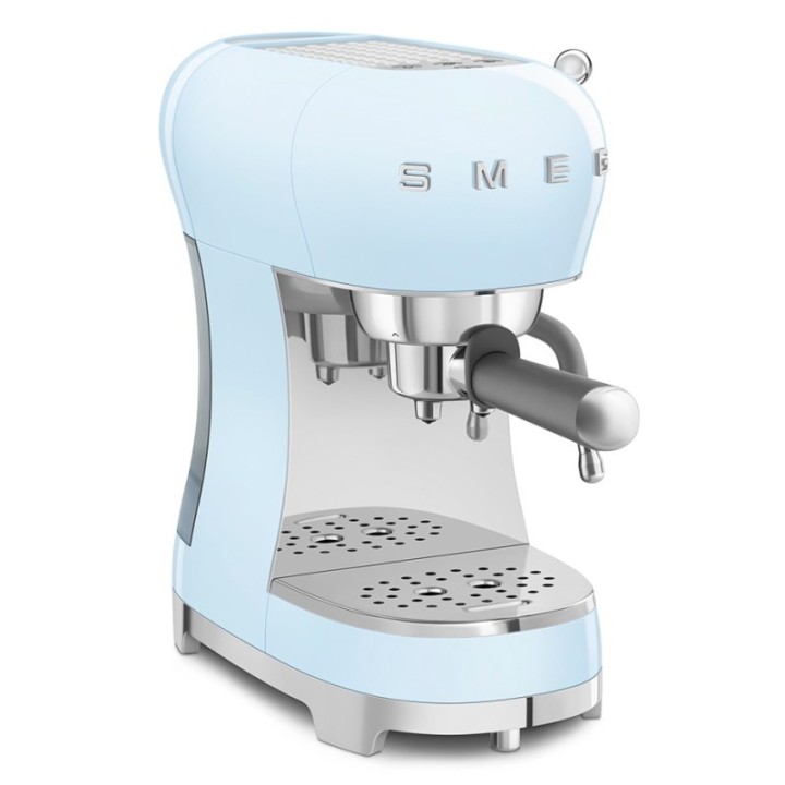 Smeg ECF02PBEU Espressomaskine Pastelblå
