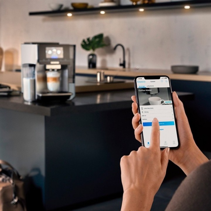 Siemens TQ715R03 EQ700 Inox Espressomaskine