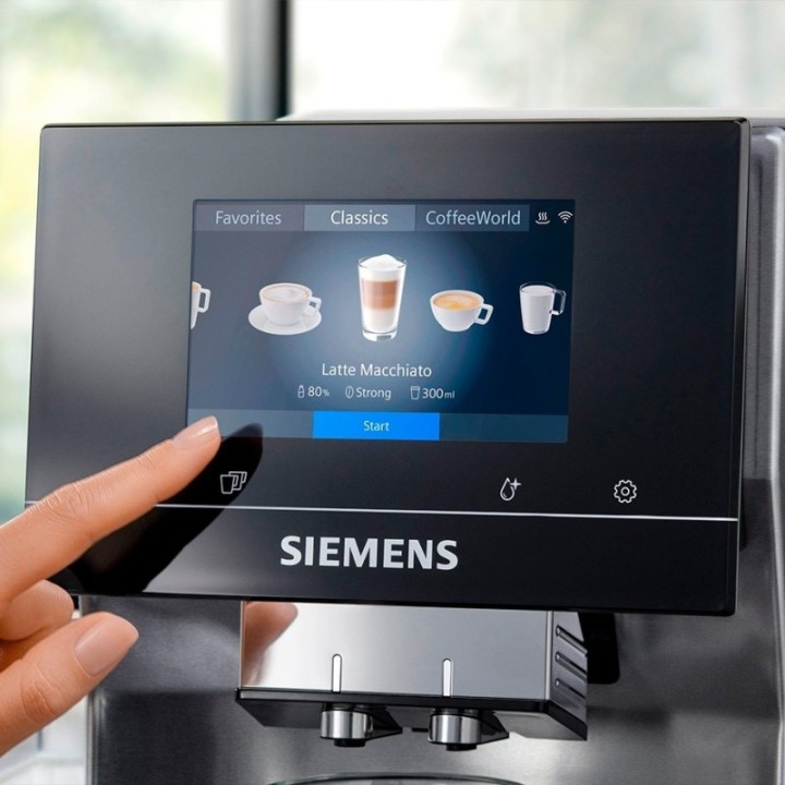 Siemens TQ715R03 EQ700 Inox Espressomaskine