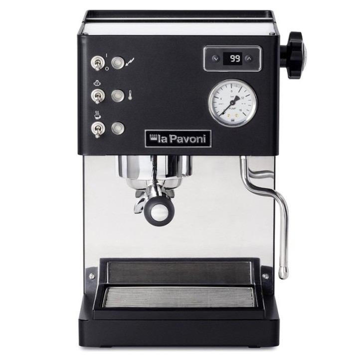 La Pavoni Casa Bar PID Sort LPMCBN02EU Espressomaskine