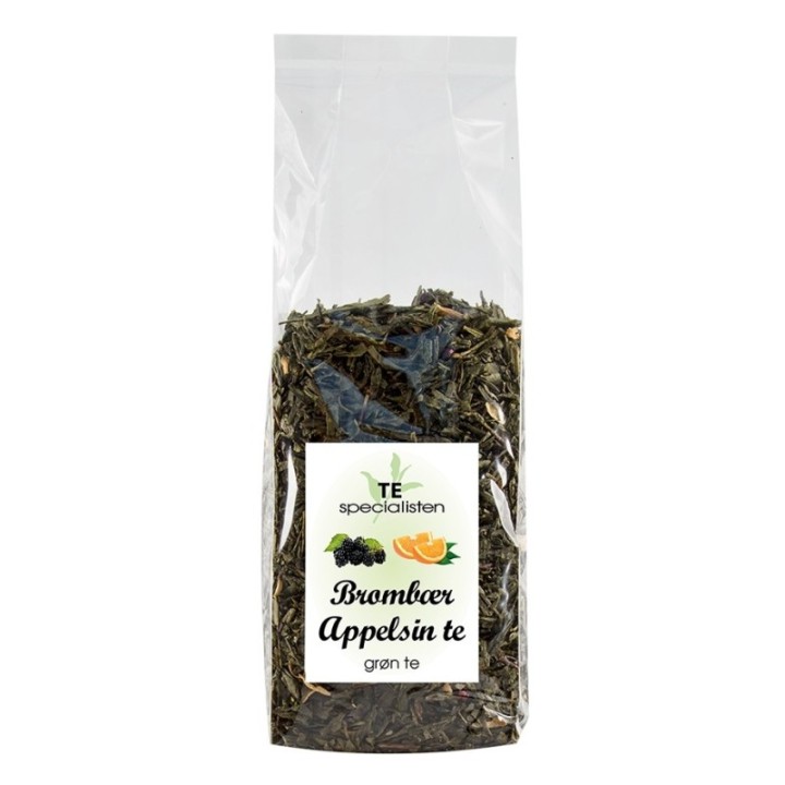 Grøn Brombær Appelsin Te 100g