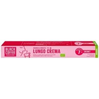 Black Coffee Roasters Lungo Crema Kaffekapsler Øko 10 stk