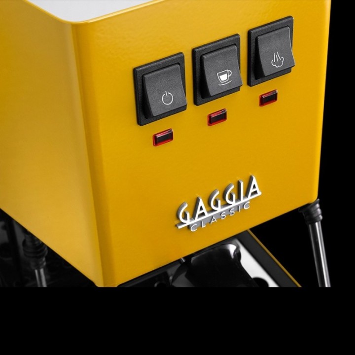 Gaggia Classic E24 Sunshine Yellow Espressomaskine