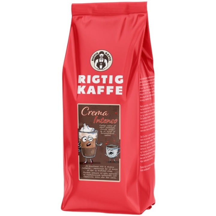 Rigtig Kaffe Crema Intenso 24kg Hele kaffebønner