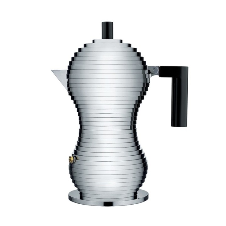 Alessi Pulcina Induktion 3 Kop. Espressokande Sort