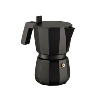 Alessi Moka 6 Kop. Espressokande Sort