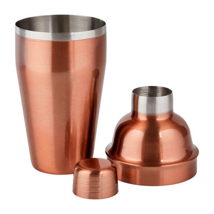 BarCraft Kobber 500ml Cocktail Shaker