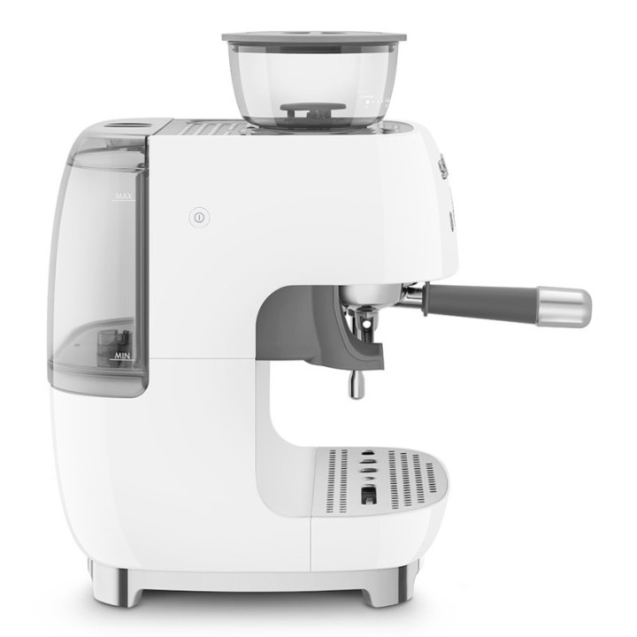 Smeg EGF03WHEU Manuel espressomaskine Inkl. Mælkekande & 1,5kg Rigtig Kaffe