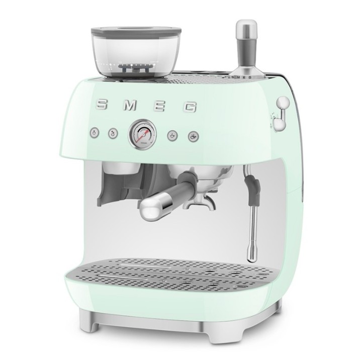 Smeg EGF03PGEU Manuel espressomaskine Inkl. Mælkekande & 1,5kg Rigtig Kaffe