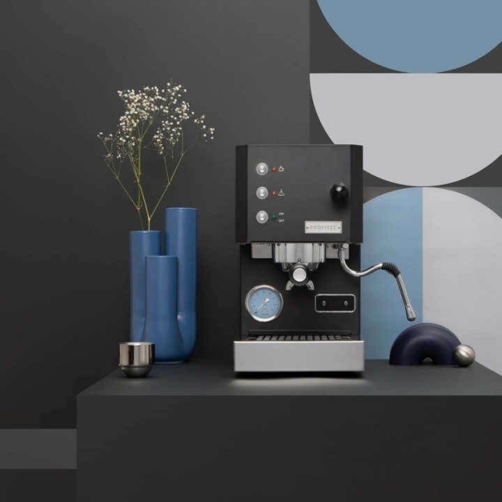 Profitec GO Sort Espressomaskine Model 2025 Inkl. Eureka Mignon Libra kværn