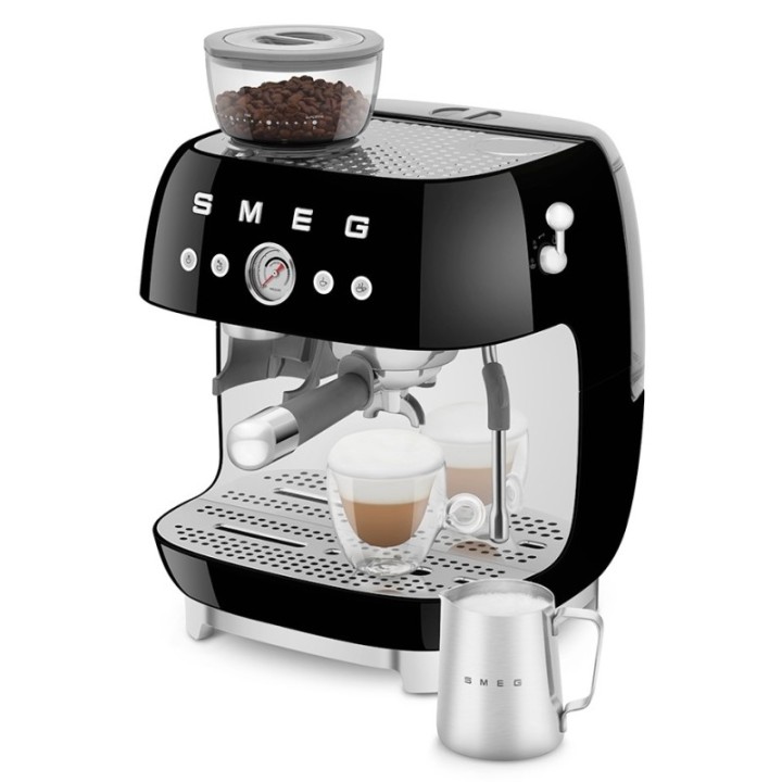 Smeg EGF03BLEU Manuel espressomaskine Inkl. Mælkekande & 1,5kg Rigtig Kaffe