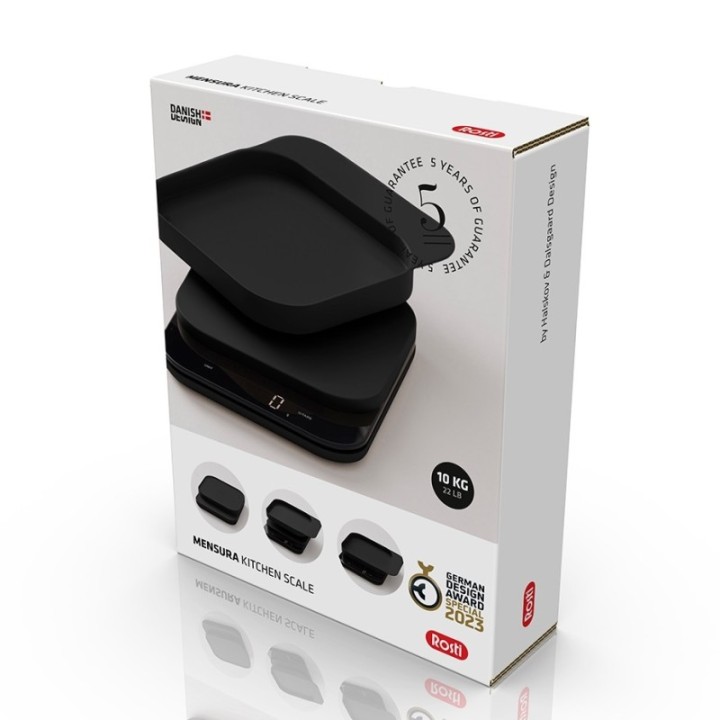Rosti Mensura Kaffevægt/Køkkenvægt Sort