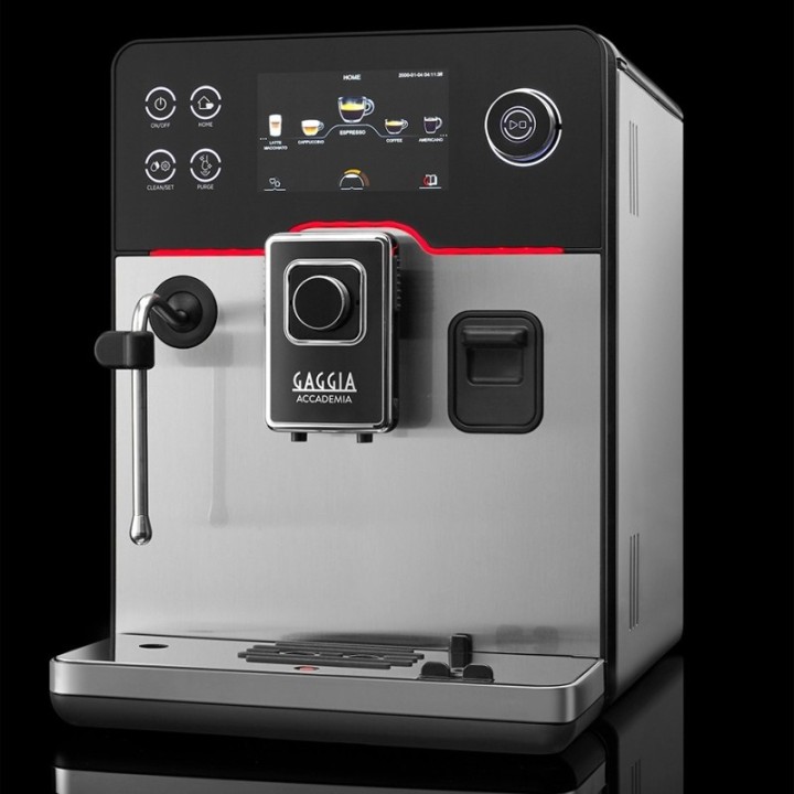 Gaggia Accademia Stål Inkl. Mælkekande 0,5L & 6kg Crema Intenso