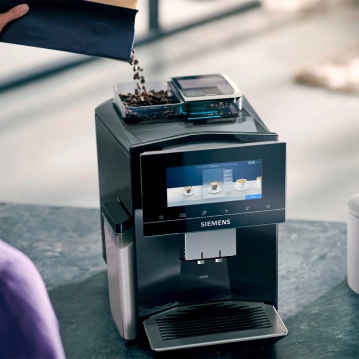 Siemens TQ907R05 EQ900 s700 Espressomaskine Inkl. 6kg Rigtig Kaffe & Pleje