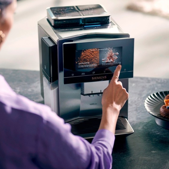 Siemens TQ907RZ3 EQ900 Plus Espressomaskine Inkl. Termokande & Pleje