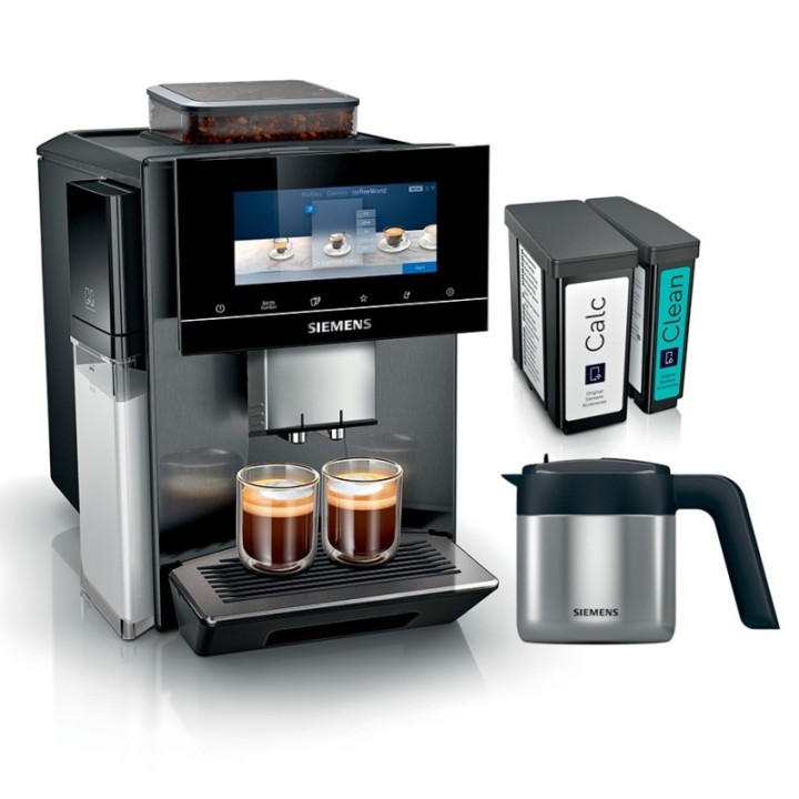 Siemens TQ905RZ5 EQ900 Plus Espressomaskine Inkl. Termokande & Pleje