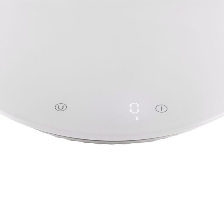 Alessi Plissé Kaffevægt/Køkkenvægt Hvid