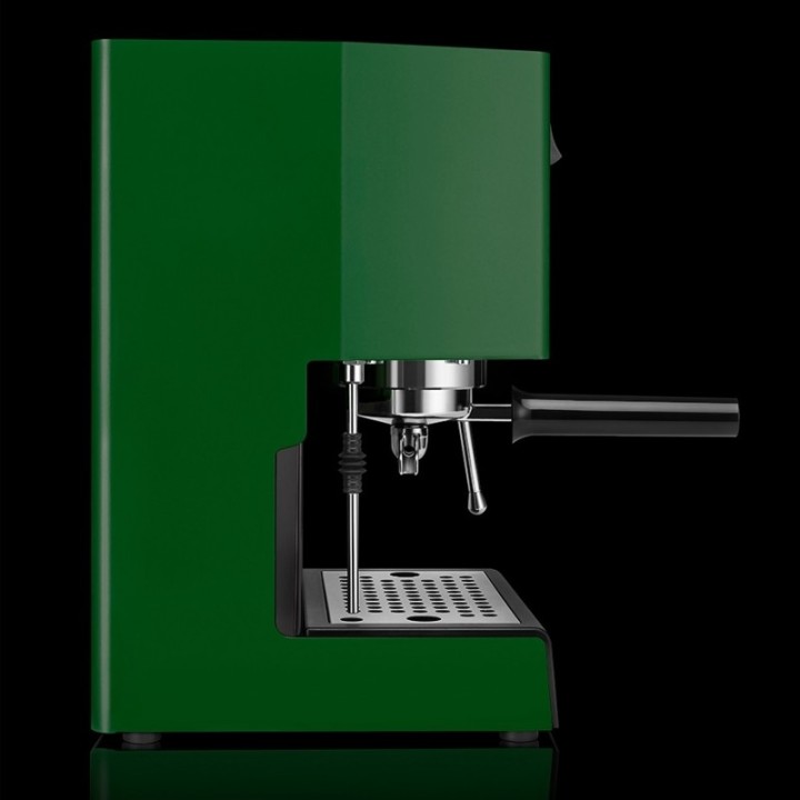 Gaggia Classic E24 Jungle Green Espresso Machine incl. Eureka Mignon Zero 55s Black Grinder & Barista Accessories
