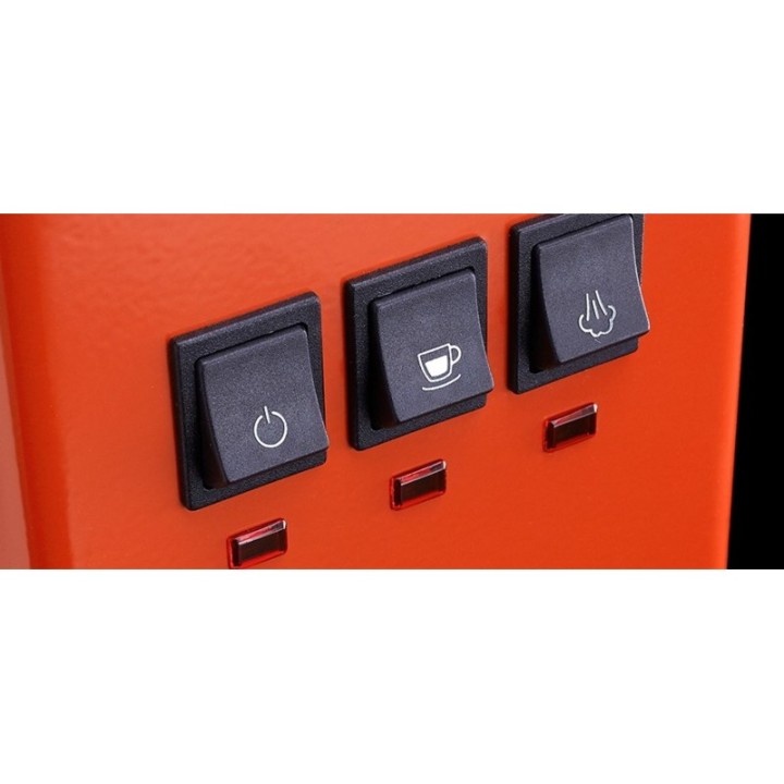 Gaggia Classic E24 Lobster Red Espressomaskine Inkl. Baristaudstyr