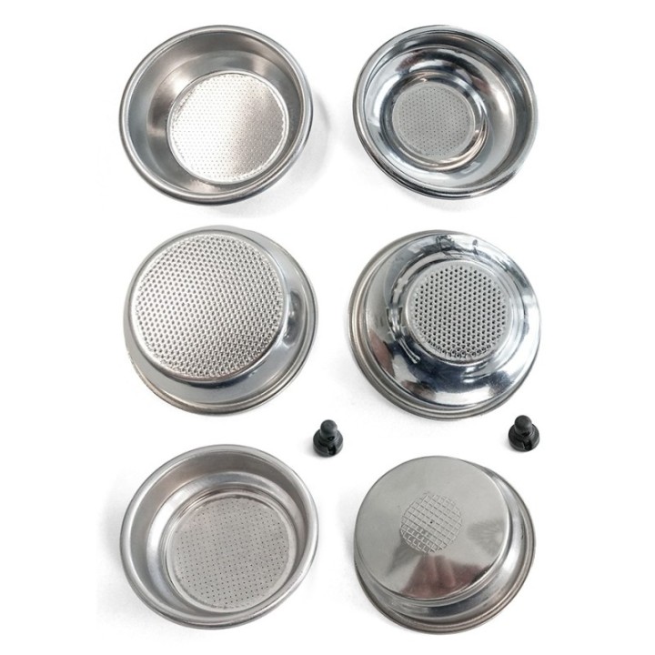 Gaggia Classic E24 Steel Espresso Machine incl. Eureka Mignon Zero 55s Black Grinder & Barista Accessories