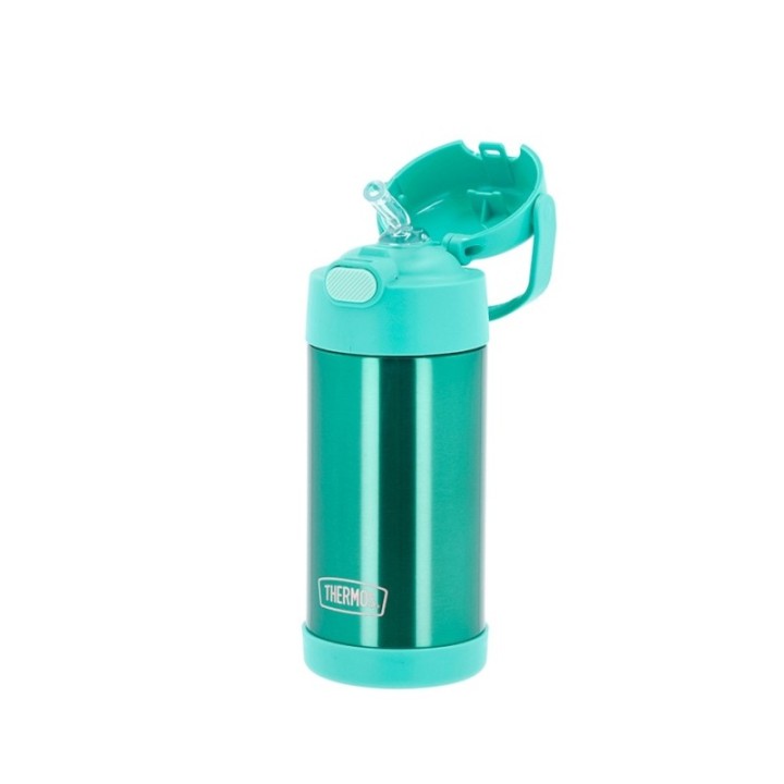 Thermos  Funtainer Drikkeflaske m. Sugerør 355 ml Teal