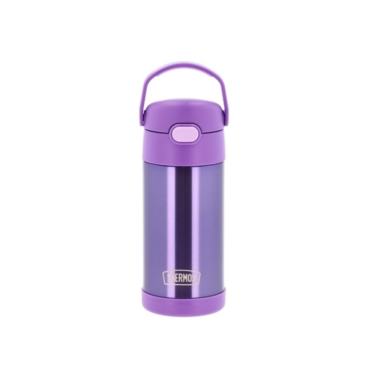 Thermos  Funtainer Drikkeflaske m. Sugerør 355 ml Violet