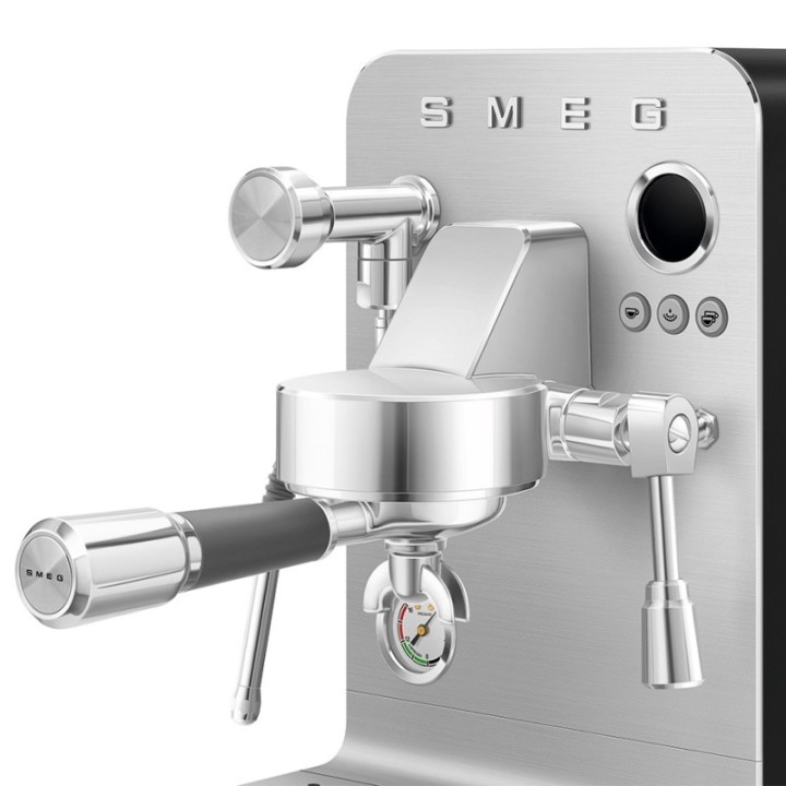 Smeg EMC02BLMEU Minipro Semiautomatisk Espressomaskine