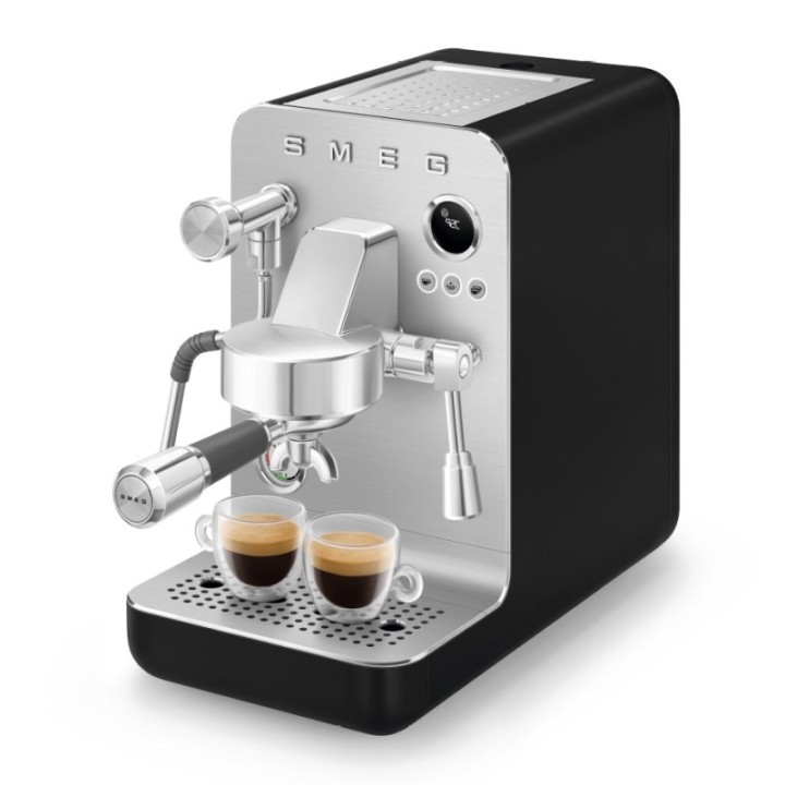 Smeg EMC02BLMEU Minipro Semiautomatisk Espressomaskine
