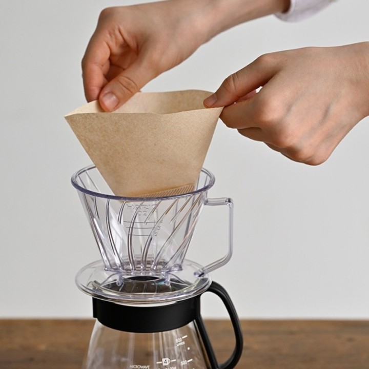 Hario Pegasus Papir Filtre 01 Brun 100 Stk