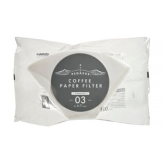 Hario Pegasus Papir Filtre 03 Hvid 100 Stk