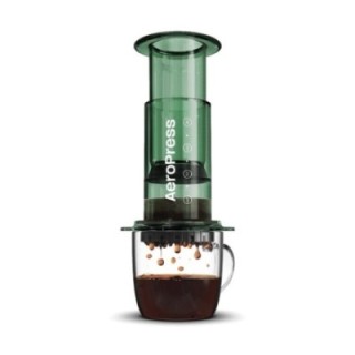 AeroPress Clear Grøn Rejsebrygger
