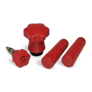 La Pavoni Træhåndtag til Lever Espressomaskiner Rød LPAHANLRD01