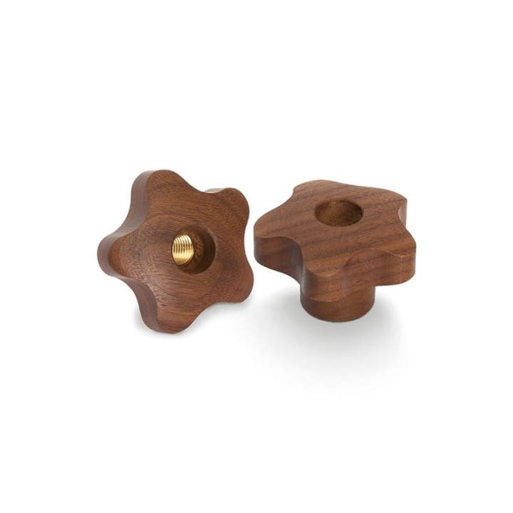 La Pavoni Portafilter Double Spout Inkl. Greb til La Pavoni Espressomaskiner Valnød