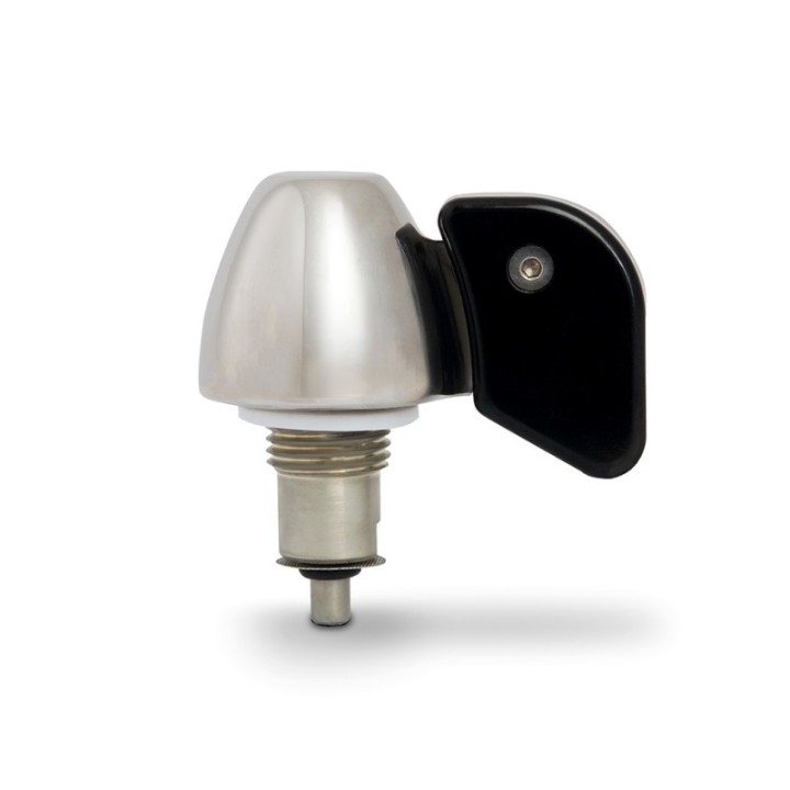 La Pavoni Flow Manometer Sort/Stål