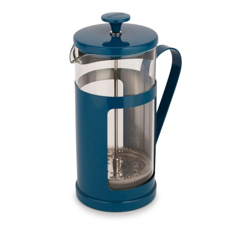 La Cafetière Monaco 8 Kop. Stempelkande Marineblå