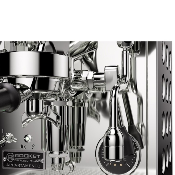 Rocket Appartamento TCA Stål/hvid Espressomaskine