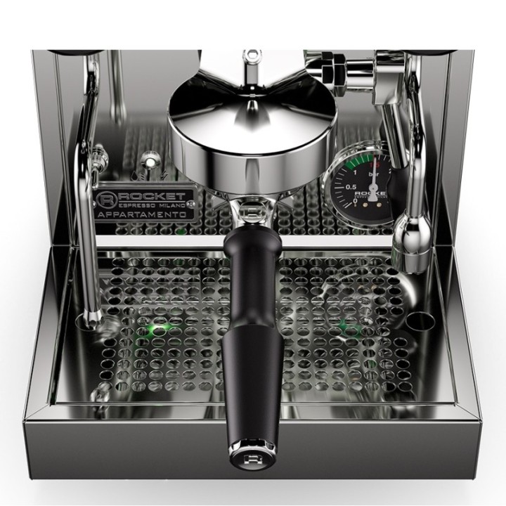 Rocket Appartamento TCA Stål/sort Espressomaskine