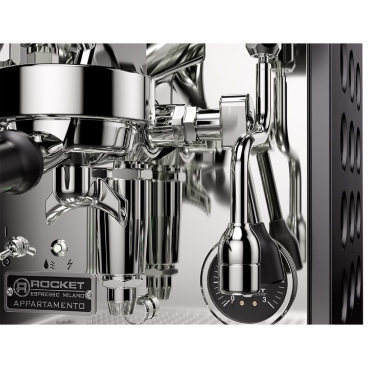 Rocket Appartamento TCA Sort/Sort Espressomaskine