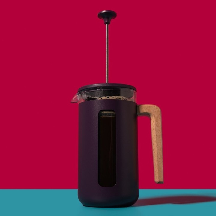 La Cafetière Pisa 3 Kop. Stempelkande Lilla