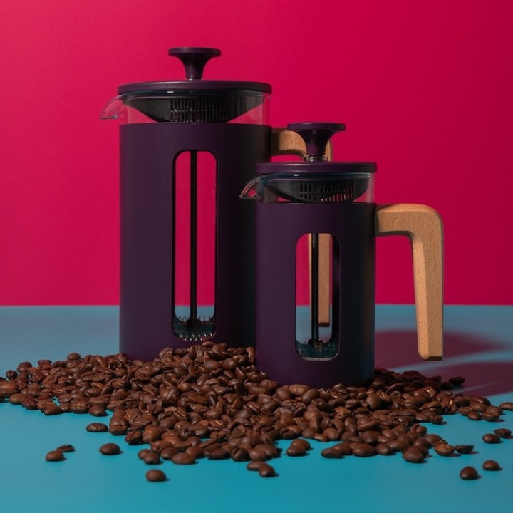 La Cafetière Pisa 8 Kop. Stempelkande Lilla