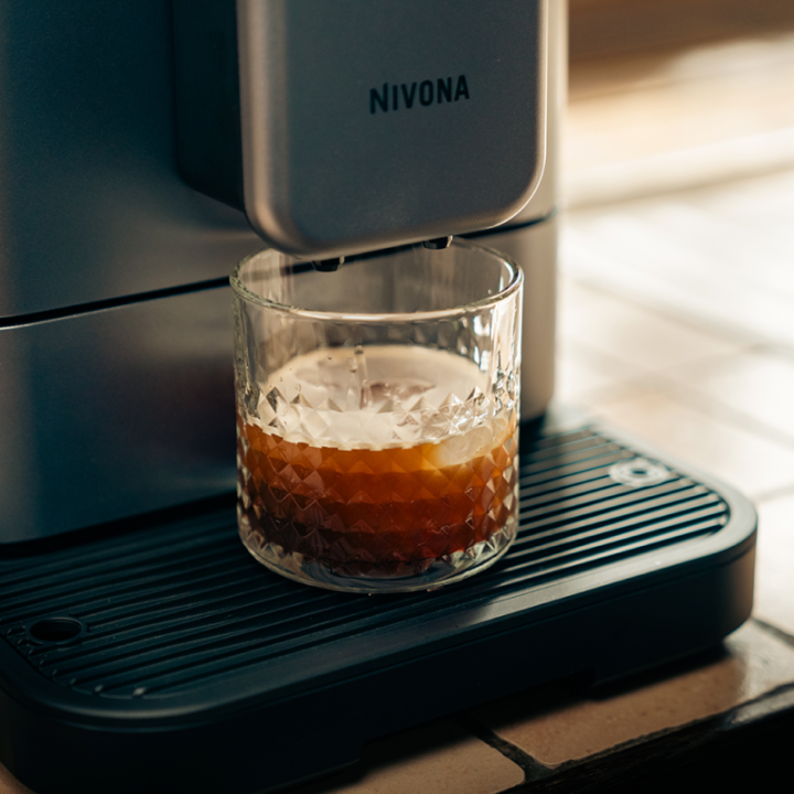 Nivona NIVO 8107 Pearl Blue Inkl. Afkalkning, Kalkfilter, Rens & Kaffe