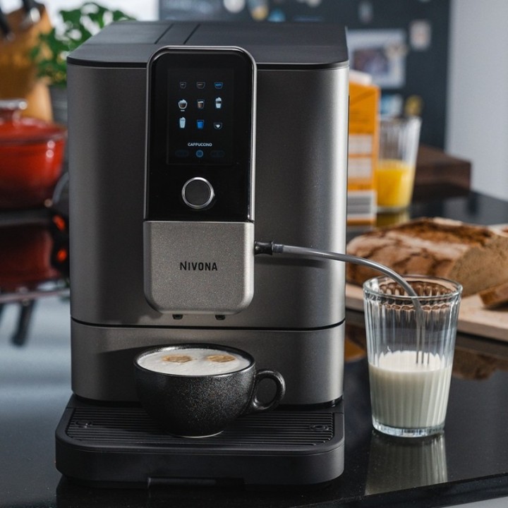 Nivona NIVO 8103 Titanium Inkl. Afkalkning, Kalkfilter, Rens & 1kg Kaffe