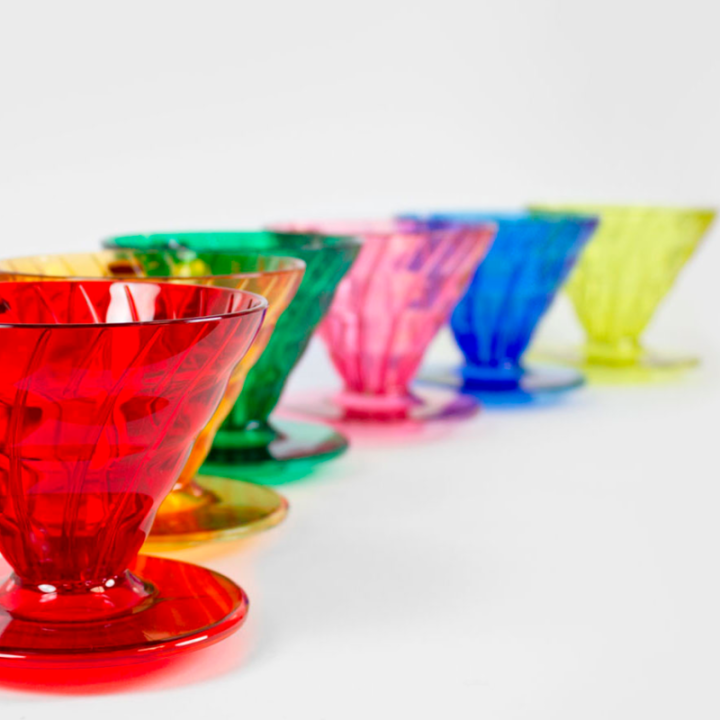 Hario V60 Dripper Rød 2 Kop. Inkl. Filtre